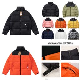 2023 North Puffer Jacket Veste d'hiver Puffer Jacket Femmes Hommes À Capuchon Parkas Lettre Impression Couple Vêtements Coupe-Vent Manteau Épais En Gros 2 Pièces 5% De Réduction