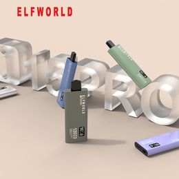 2023 OEM Vape Pen Jetable Vape Elf E-Cig BC 5000 Puff Bar E Barres de cigarettes 0/2/5% Vaporisateur Puff Cigarette électronique jetable Ecig 12000 Puff Écran d'affichage LED