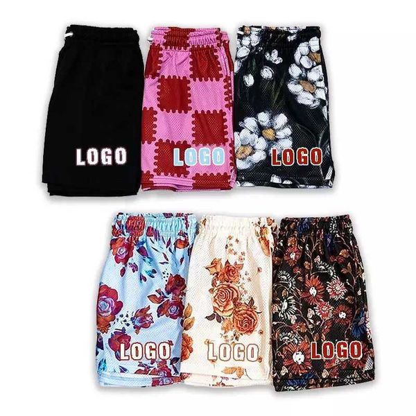 2023 Off-designer Hommes Shorts Summer Fashion Beach Pantalons Haute Qualité Personnalisé En Gros Mesh Respirant Ee Style Single Layer Basketball avec Poche