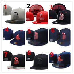 2023 Een Stuk ingerichte caps goede verkoop Zomer Reds brief Baseball Snapback caps gorras botten mannen vrouwen Cincinnati Casual Outdoor Sport Ingerichte Hoed A11