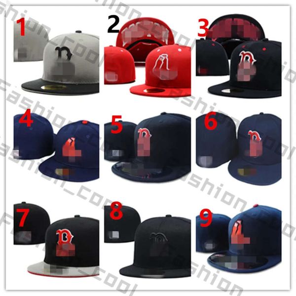 2023 Caps ajustados de una pieza Buenas ventas Reds Reds Béisbol Snapback Caps Gorras Bones Men Mujeres Cincinnati Casual al aire libre Sport ajustado 354