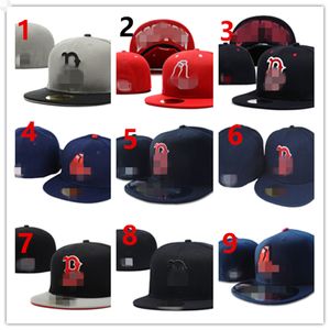 2023 One Piece Fitted Good Ventes Summer Reds Lets Baseball Snapback Caps Gorras Bones Men Femmes Cincinnati Casual Outdoor Sport Fitted Hat A11