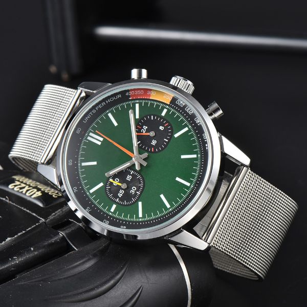 Navitimer B01 – montre pour hommes, marque originale, mode Business, Date automatique, horloge à Quartz, bracelet en acier, cadeau, 2023