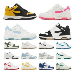 2023 Out Of Office Sneaker Designer Offs Vrijetijdsschoenen Lage tops Wit Vintage Verontrust leer voor wandelen Dhgate Heren Dames Loafers Trainers Platform Sneakers TA