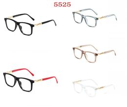 Les lunettes de soleil 2023 Outdoor Luxury Classic 5525 conviennent aux hommes et aux femmes avec des lunettes de soleil élégantes et exquises