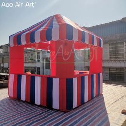 2023 Stand al aire libre Bocadillos inflables Puesto de concesión Pequeño puesto Carnaval / Carpa Spire para publicidad o venta