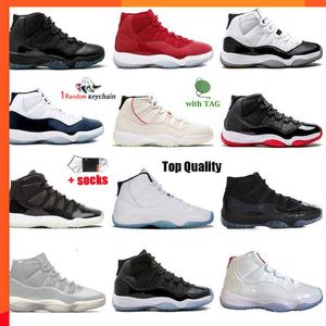 2023 Outdoor Top OG Jumpman Running 11 11s Lage Mid Basketball Shoes Legend Blue White Concord 45 gefokte mannen Metallic Gold Pantone Bourgundy XI dames sport