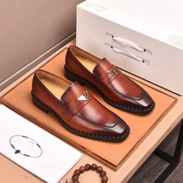 2023 Oxford chaussures habillées hommes couleur unie en cuir PU mode classique tous les jours banquet fête richelieu à lacets gravé taille d'affaires 38-45