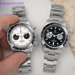 2023 Pagani Design Nouveau BB58 Panda Retro Men's Automatic Chronograph Sapphire Mirror Japan Move Men Men Quartz Wrist Watch imperméable