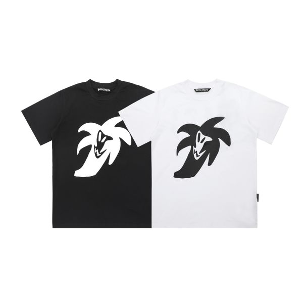 2023 Palm Angels T-shirt classique imprimé palmier simple lettre haut été mode décontracté luxe vêtements chemise hommes femmes de haute qualité unisexe T-shirt 03