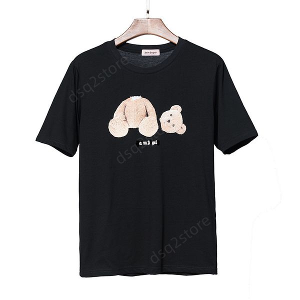 2023 palm pa tops été lâche t-shirts mode chemise décontractée luxes vêtements rue chemises mignonnes hommes femmes haute qualité unisexe couple t-shirts