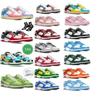 2023 panda dunksb chaussures pour hommes femmes dunksbb chunky Safari Mix georgetown unc bleu chlorophylle chicago noir blanc ondulation rose argon blanc neutre