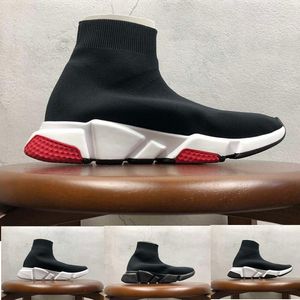2023 Parijs Designer Sokschoenen voor mij Dames Triple-S zwart Wit Rood Ademende Sneakers Race Runners Schoenen heren dames Sport Outdoor laarzen Eur 24-35