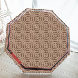 Parapluies de styliste de personnalité, lettres de marque pour hommes et femmes, Protection UV d'extérieur, Parasol de luxe, 2023