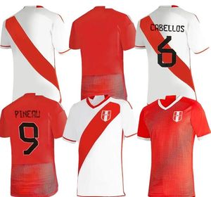 2023 Maillots de football du Pérou 23 24 Home Away Seleccion Peruana Cuevas ABRAM PINEAU CARTAGENA Maillot de football