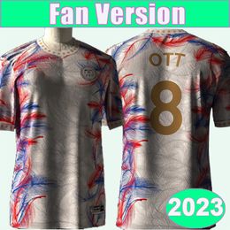 2023 Filipijnen OTT Heren Voetbalshirts INGRESO DE MURGA MARANON Thuis Witte Voetbalshirts Korte Mouw Uniformen