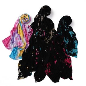 2023 Jersey modal solide ordinaire Résumé Bandhnu Hijab Cap Femmes Muslim Elastic Couverture complète Islam Foulards Bonnet Bonnet 175 * 70cm