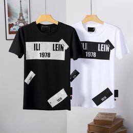 2023 plein beer t -shirt heren ontwerper t -shirts merk kleding steeg strass schedel mannen t -shirts klassieke hoogwaardige hiphop streetwear t -shirt casual top tees pb 11