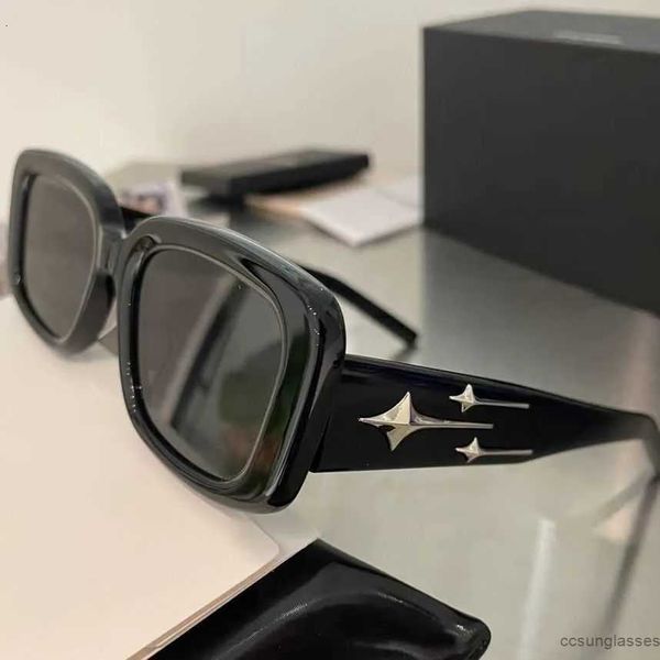 2023 Gafas de sol polarizadas Hombres Mujeres Gm mismas gafas de sol gafas de montura rectangular para creadores de tendencias con diseño de forma cóncava Gafas de sol masculinas y femeninas venta A22