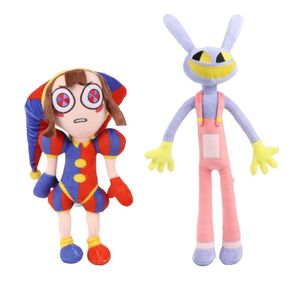 2023 Pomni Jax knuffels speelgoed voor tv-fans cadeau, schattige gevulde figuurpop voor kinderen volwassenen, verjaardag Halloween kerstkeuze voor jongens meisjes