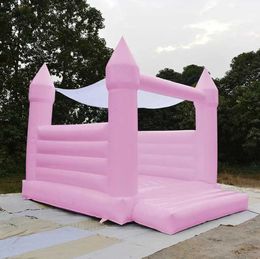 2023 Populaire Liefde Pvc Opblaasbare Roze Blauw Groen Bounce House Wedding Party Springkasteel Uitsmijter Tent Decor Luifel