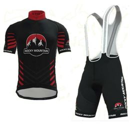 2023 Pro Team Rocky Mountain Cycling Jersey Respirant Ropa Ciclismo 100% Polyester Pas Cher-Vêtements-Chine avec Coolmax Gel Pad Short308t