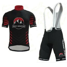 2023 Pro team Rocky Mountain Wielertrui Ademend Ropa Ciclismo 100% Polyester Goedkoop-Kleding-China Met Coolmax Gel Pad Short275c