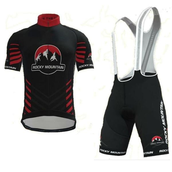 2023 Pro equipo Rocky Mountain Ciclismo Jersey Transpirable Ropa Ciclismo 100% Poliéster Ropa barata-China con Coolmax Gel Pad Short2809