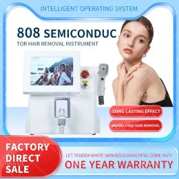 2023 Professionele Diode Laser 808nm Laser Ontharing Rf Machinethree Golflengten Huidverjonging Tattoo Verwijdering Apparatuur