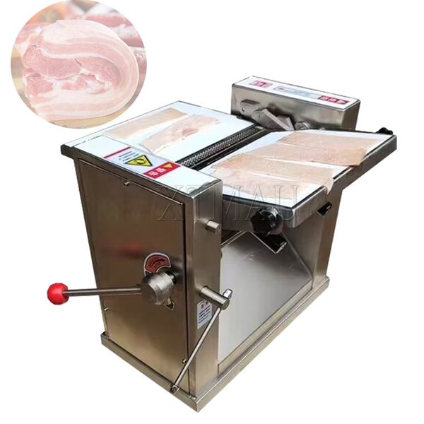 Máquina cortadora de piel de cerdo profesional 2023, máquina peladora de carne de cerdo, pelador de piel de cordero, máquina desolladora