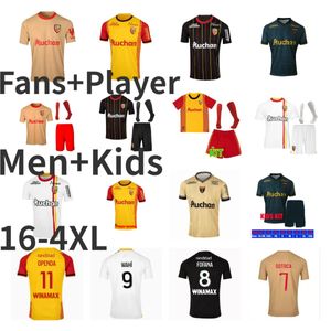 2023 RC Lens Saint-Barbe Jerseys de football spécial troisième à l'extérieur 23 24 Kakuta OpenDa Ganago Sotoca Fofana a déclaré Fortes Maillot de Football Shirt 2024 hommes pour enfants à la maison