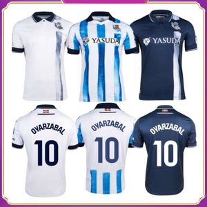 2023 Real Sociedad Soccer Jerseys 23 24 PRENEZ KUBO OYARZABAL SADIQ ANDRE SILVA ZUBIMENDI à la maison troisième société royale Maillot de football pour hommes et enfants