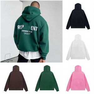 2023 representatie Hoodies Sweatshirts ontwerper Letter Heren Niche Tide Merk Wild High Street Casual Amerikaanse Losse Paar Capuchon Trui Jas Kleding yh