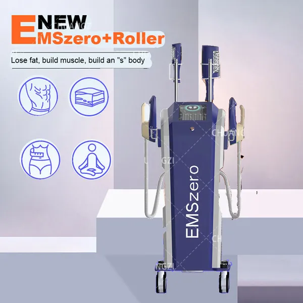 2024 RF Nova 14 Tesla Massage à rouleaux de stimulation haute fréquence avec machine stimulante RF Emszero amincissant les muscles pour le fitness