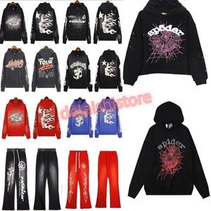 Sweats à capuche Hellstar Sweat à capuche Vintage Portrait Portrait High Street Tide hip hop Épaissie Athleisure Poches peintes à la main Pulls à capuche pour femmes