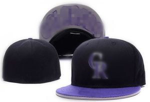 2023 Rockies CR lettre casquettes de baseball Casquettes chapeus pour hommes femmes sport hip hop mode os Fitted Hats H19-3.7