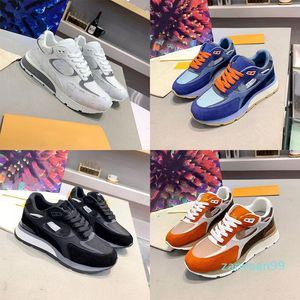 2023 RUN AWAY Sneaker Designer Chaussure En Cuir Véritable LUXE Baskets À Lacets MARQUE Hommes Chaussures Casual Trainer Taille 35-45