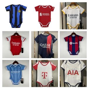 2023 S MBAPE REAL MADRIDS Bellingham 6 à 18 mois kit bébé kit de soccer infantile