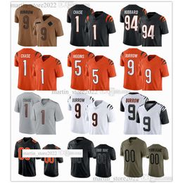 Maillot Salute To Service 2023 9 Joe Burrow 1 Ja'Marr Chase 94 Sam Hubbard 5 Tee Higgins 83 Tyler Boyd 28 Joe Mixon 2 Evan McPherson 55 Logan Wilson 91 Trey Hendrickson