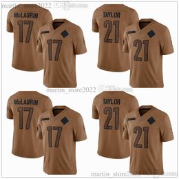 2023 Camisetas Salute To Service Limited 21 Sean Taylor 17 Terry McLaurin 1 Jahan Dotson 93 Jonathan Allen 99 Chase Young 24 Antonio Gibson Daron Payne 8 Brian Robinson Jr.