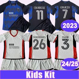 24 25 SAN JOSE Treatriques Kit Kit Soccer Jerseys Morales Richmond Ochoa Rodrigues Daniel 2023 Home Away Football Shirt Uniforms