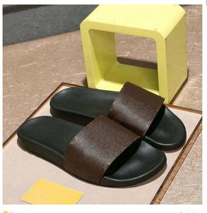 2023 Sandales Pantoufles Diapositives Chaussures Casual Slide Slide Designer Femmes Slipper Flip Flop Marque de luxe Maison légère Sandales noires pour hommes 35-45