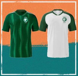 2023 Saoedi-Arabië voetbalshirts 23/24 Salem al-Dawsari Fahad Al Muwallad Salman al-Faraj Nationaal Team Shirt Firas al-Buraikan Sami Al-Najei voetbaluniform