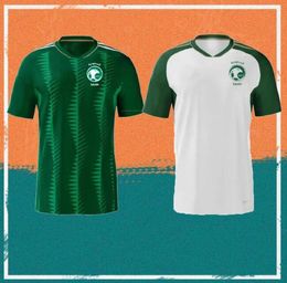 2023 Jerseys de football en Arabie saoudite 23/24 Salem al-Dawsari Fahad Al Muwallad Salman Al-Faraj Shirt National Team Firas Al-Buraikan Sami al-Najei Football Uniforme