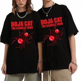 2023 Scarlet Doja Cat Print T-shirts Man Vrouwen Fi Y2K Cosplay Tees c7wH #