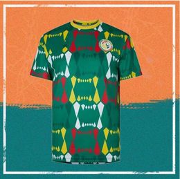 2023 Jerseys de fútbol de la Copa Senegal de África 23/24 Equipo nacional Koulibaly Mane Balde Diatta Maillots de Foot Shirt Sarr Kouyate Bouba Diop Football Uniforme 01