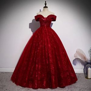 2023 glänzendes Kleid Brautkleider Garden Country Kleinkind Brautkleider Lange Ärmel Applikationen Neue Vintage Günstige Spitze Brautkleider Vestios De Novia Brautkleid