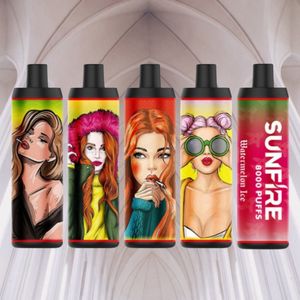 2023 Compras 8k 9k Puff Vape desechable Pen 18 ml Juice E-Juice 8000 Puffs Electronic cigarrillo más de 5000 7000 Presá el precio del suministro del fabricante