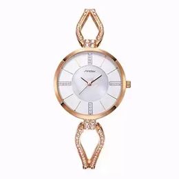 2023 SINOBI Luxe Merk Dames Horloges Quartz Polshorloge Vrouwelijke Jurk Horloges Gift
