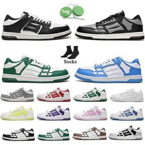 2023 Skel Top Low Skeleton chaussures de course femmes hommes Bone Runner designer Mocassins baskets noir gris gym rouge pin vert Royal Court Purple Denim baskets de sport